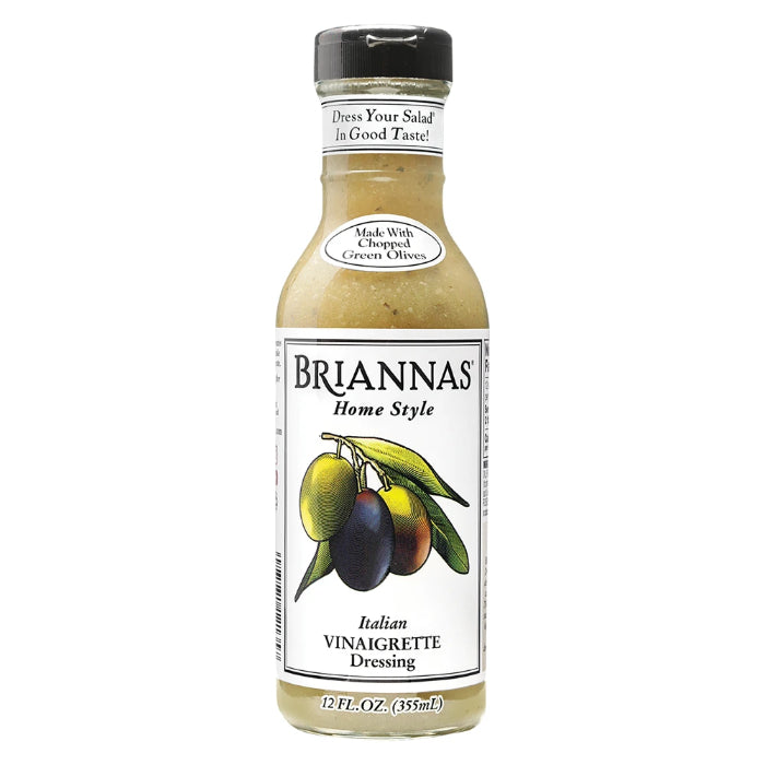 Briannas - Italian Vinaigrette Dressing, 12 Oz (Pack Of 6)