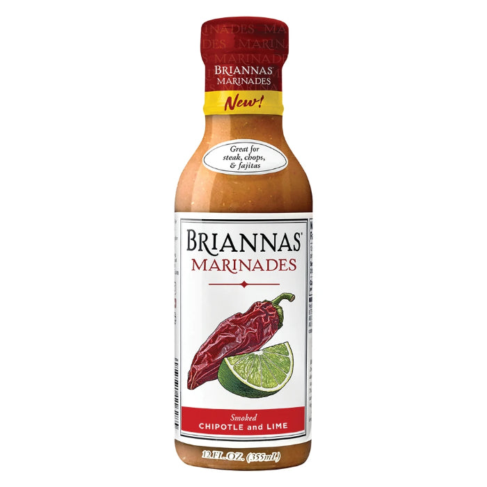 Briannas - Marinade Smoked Chipotle, 12 Oz (Pack Of 6)