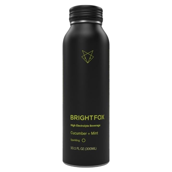 BrightFox - Electrolyte Sparkling Water Cucumber + Mint, 10.1fl