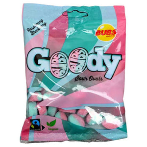 Bubs Godis- Goody Sour Ovals, 90g | Multiple Flavors