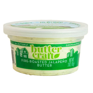 Butter Craft Provisions - Jalapeno Butter Plant-Based, 3 Oz (Pack Of 8)