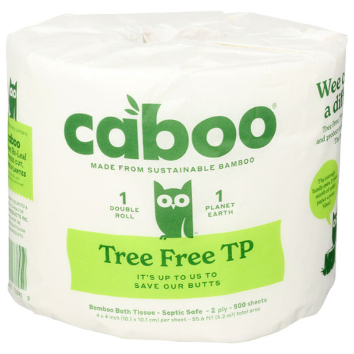 Caboo - Bathroom Tissue Single Roll, 1 Each (Pack Of 1)