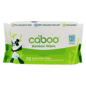 Caboo - Wipe Baby Bamboo Flip Top, 72 Pack (Pack Of 12)