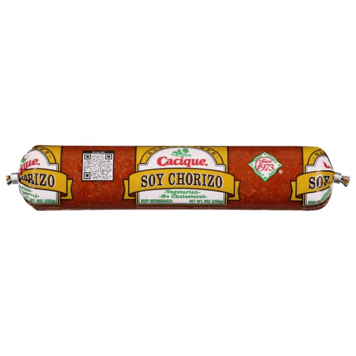 Cacique - Chorizo Soy Cacique, 9 Oz (Pack Of 12)