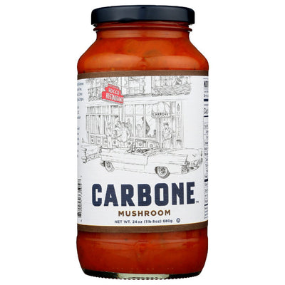 Carbone - Pasta - Mushroom Marinara, 24oz (Pack of 6)