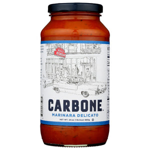 Carbone - Delicato Marinara Sauce, 24 Oz (Pack Of 6)