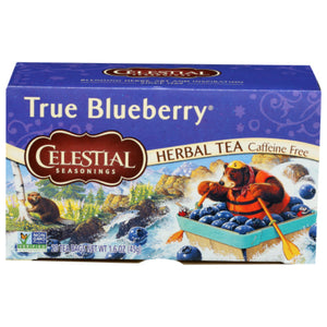 Celestial Seasonings - Green Tea Zinger True Blueberry, 20 Bags (Pack of 6)