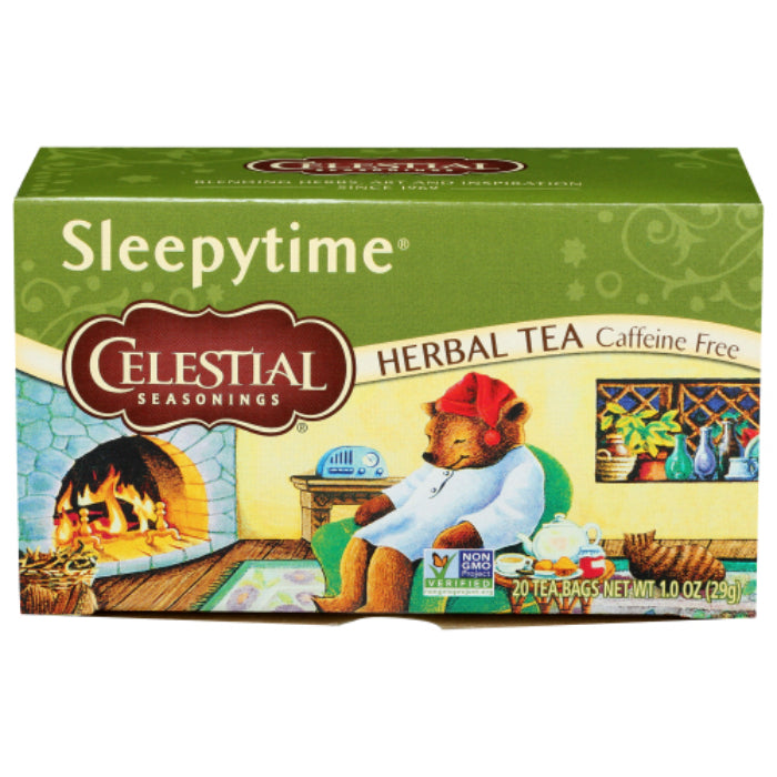 Celestial Seasonings - Herbal Tea Sleepytime, 20 Bags (Pack of 6)