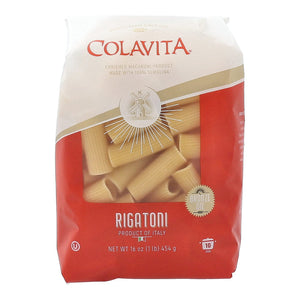 Colavita - Rigatoni Pasta, 1 Lb (Pack Of 20)