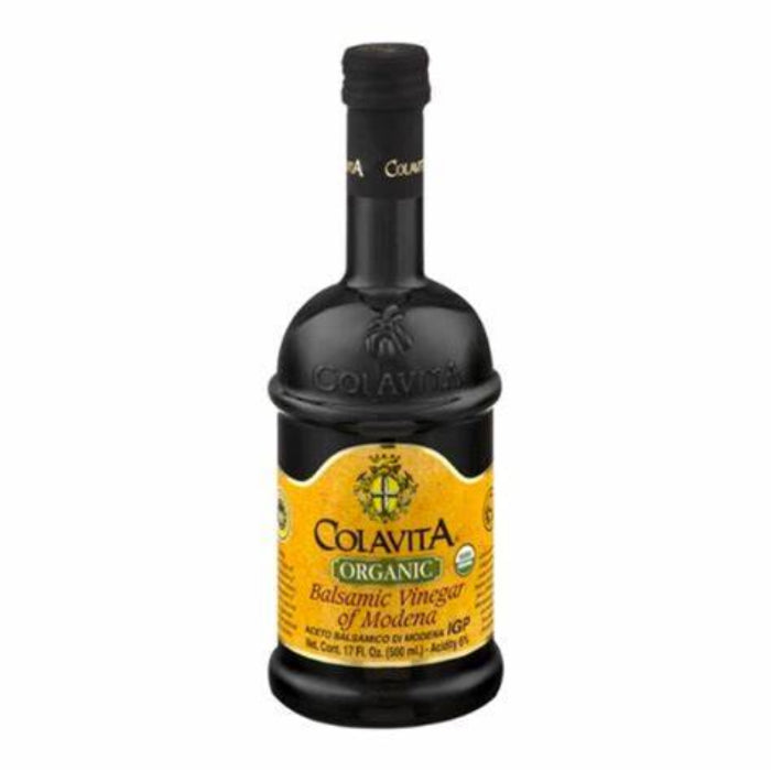 Colavita - Organic Balsamic Vinegar, 17 Oz (Pack of 6)