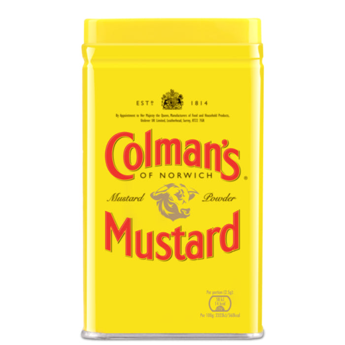 Colmans - Mustard Dry Powder 4 Oz (Pack Of 12)