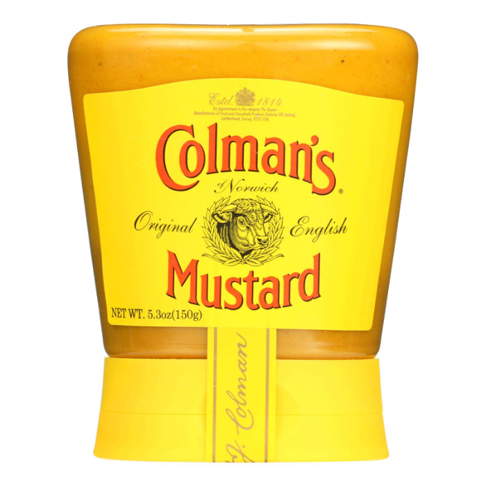 Colmans - Mustard Squeezy, 5.3 Oz (Pack of 6)