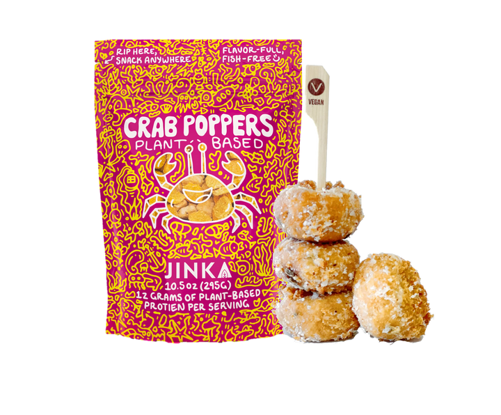 Jinka - Plant-Based Crab Cake Poppers, 10.5oz