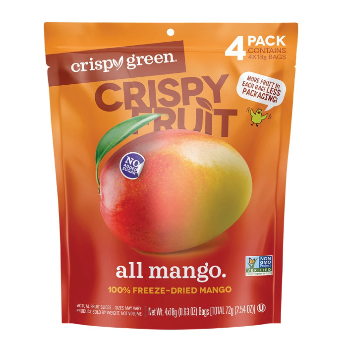 Crispy Green - Mango Dried, 2.54 Oz (Pack Of 8)