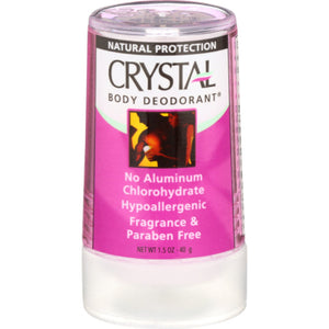 Crystal - Body Deodorant Stick Body Natural Protection, 1.5 Oz (Pack Of 3)