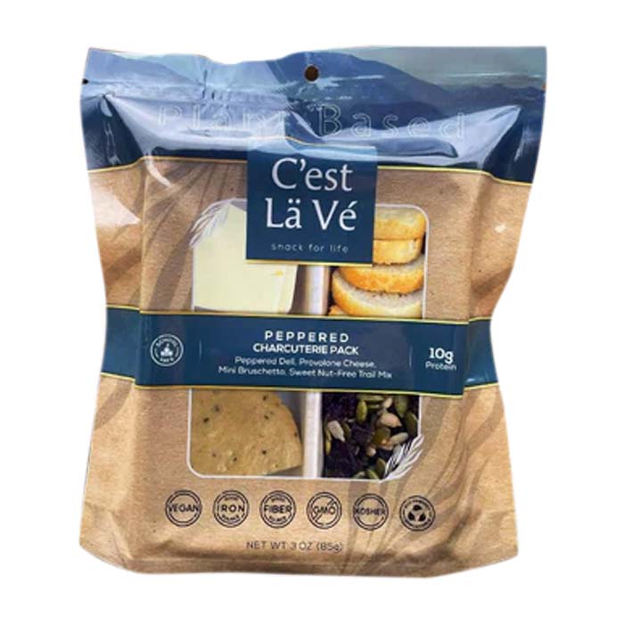 C'est Lä Vé - Peppered Plant-Based Charcuterie Pack, 3oz