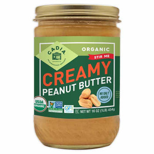 Cadia - Peanut Butter Creamy No Salt Organic, 16oz