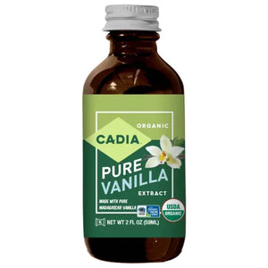 Cadia - Pure Vanilla Extract Organic, 4oz | Pack of 6