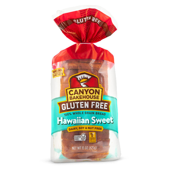 Canyon Bakehouse Bread Hawaiian Sweet Gluten Free, 18 Oz (Pack Of 6)