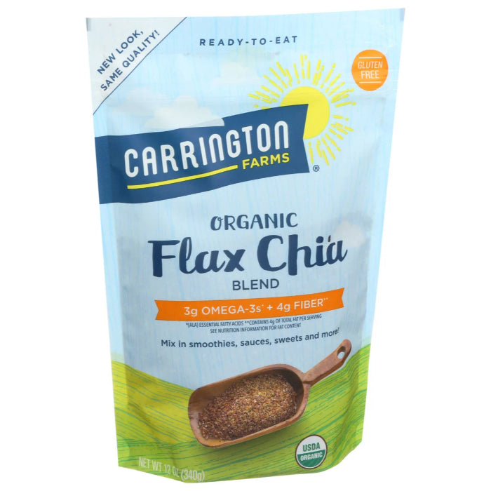 Carrington Farms - Flax Chia Blend, 12 Oz (Pack Of 6)