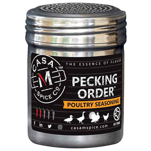 Casa M Spice - Seasoning Shaker Poultry, 4.5oz | Pack of 6