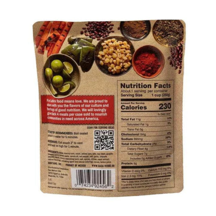 Casa Verde - Red Bean Pozole, 8.81 Oz (Pack Of 6)