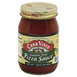 Casa Visco - Pizza Sauce, 16 Oz (Pack Of 6)