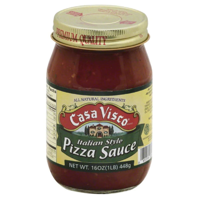 Casa Visco - Pizza Sauce, 16 Oz (Pack Of 6)