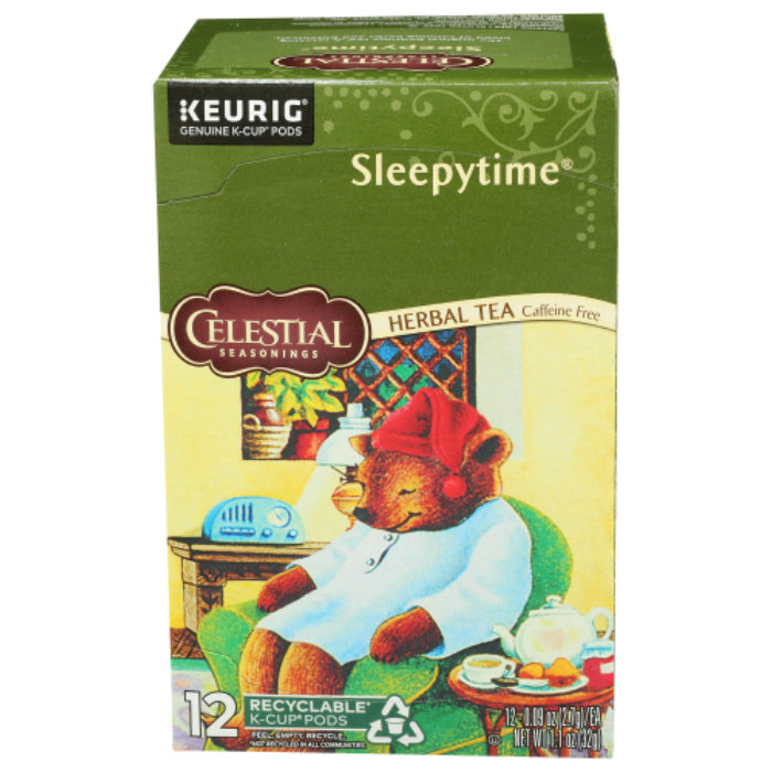 Celestial Seasonings - Kcup Sleepytime Herbal Tea, 12 Piece (Pack of 6)