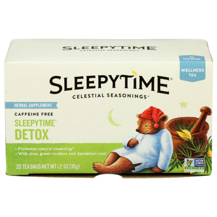 Celestial Seasonings - Wellness Tea Sleepytime Detox, 20 Bags (Pack of 6)