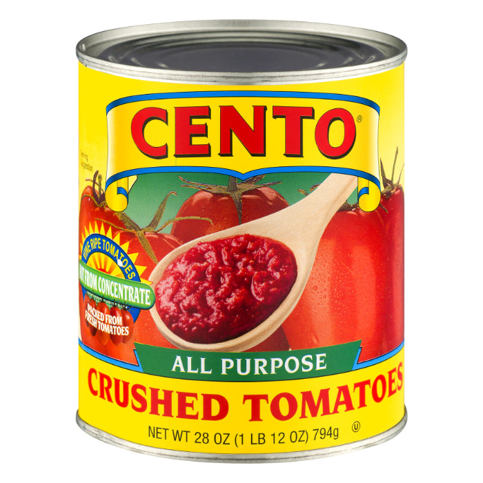 Cento - All-Purpose Crushed Tomatoes, 28 Oz (Pack Of 12)