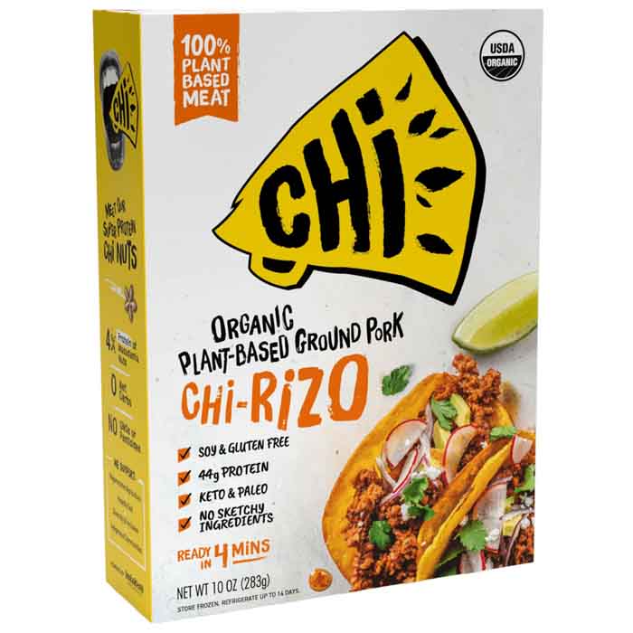 CHi Foods - Organic Plant-Based Ground Meat, 10oz | Chi Rizo