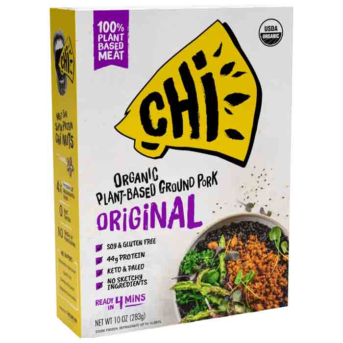 CHi Foods - Organic Plant-Based Ground Meat, 10oz | Original