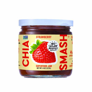 Chia Smash - Jam Chia Strawberry, 8oz | Pack of 6