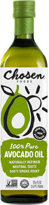 Chosen Foods - 100% Pure Avocado Oil, 1 Ltr (Pack Of 4)