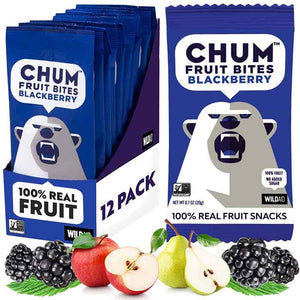 Chum - Fruit Bites Berry, 4Pk, 2.83oz | Pack of 6