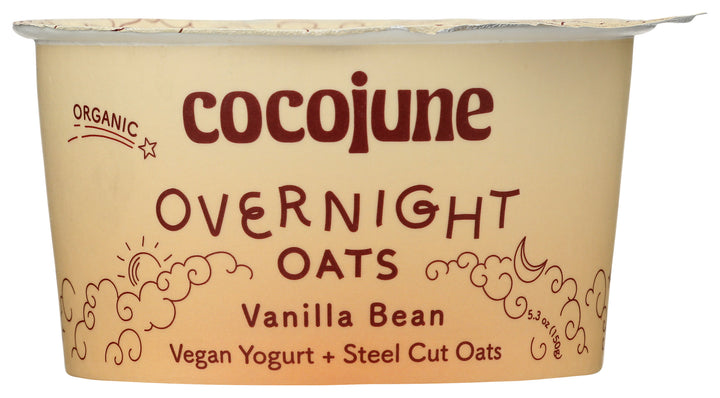 Cocojune - Overnight Oats, 5.3oz , Vanilla Bean