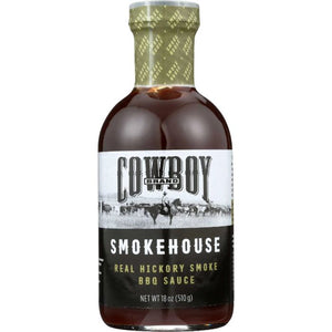 Cowboy Charcoal - Bbq Sauce Hickory Smoke, 18 Oz (Pack of 6)