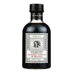 Cucina & Amore - Balsamic Vinegar LGP Premium, 16.9 Oz (Pack of 6)