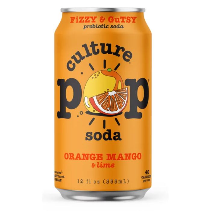 Culture Pop - Orange Mango Soda, 12fl