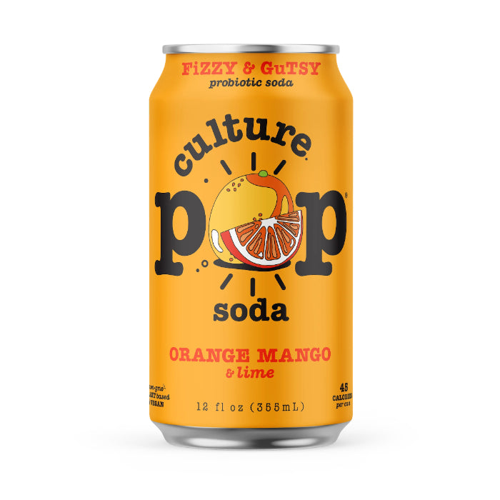 Culture Pop - Soda, 12fl | Orange Mango