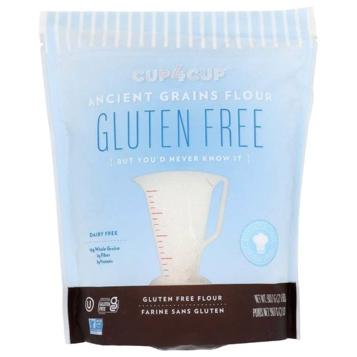 Cup 4 Cup - Ancient Grains Flour Gluten Free, 2 Lb (Pack of 6)