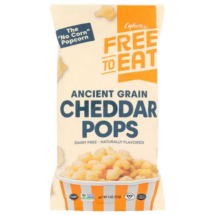 Cybeles - Ancient Grain Pops, 4oz | Cheddar Pops