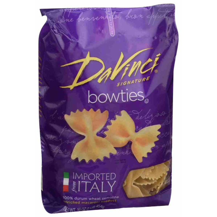 Davinci - Bowties Pasta, 16 Oz (Pack Of 12)