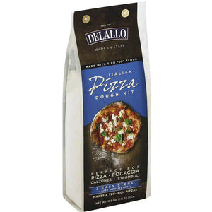 Delallo - Pizza Dough Kit, 17.6 Oz (Pack of 10)