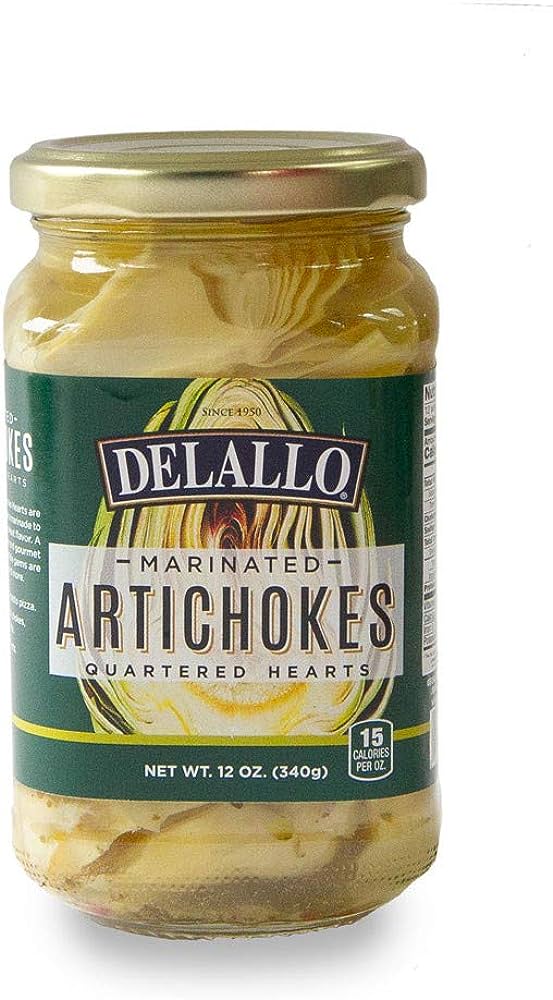 Dell Alpe - Artichoke Marinated, 12 Oz (Pack of 12)