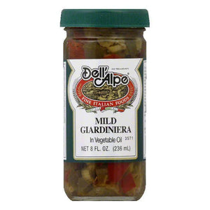 Dell Alpe - Mild Giardiniera, 8 Oz (Pack of 12)