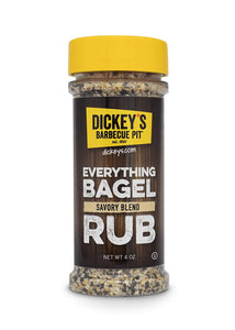 Dickeys - Rub Everything Bagel, 4 Oz (Pack of 6)