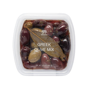 Divina - Olive Mix Greek, 8.8 Oz (Pack of 6)