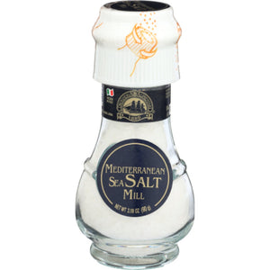 Drogheria & Alimentari - Salt Mediterranean Mill, 3.17 Oz (Pack of 6)